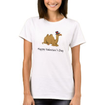 Camisa de Dia de os namorados Hump Day Camel
