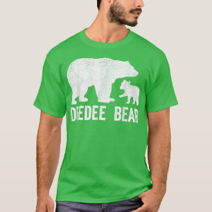 Camisa De Dia de os pais De Urso Deedeado, Cubo En