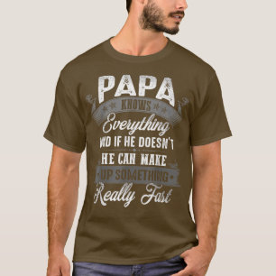 Camisa De Dia de os pais Para Homens Pais Que Papá
