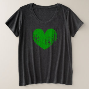 Camisa de Dia de São Patrício de tamanho mais pa