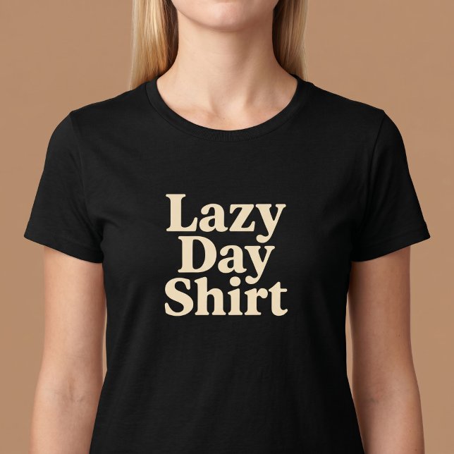 Camisa de Dia Preguiçoso Confortável (Criador carregado)