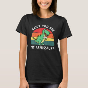 Camisa de Dinossauro Você não pode ver meu Armissa