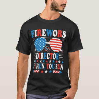 Camisa de Diretor de Fogos de Artifício Eu Corro V
