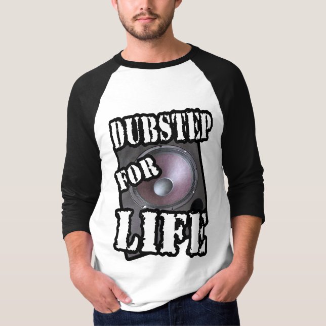 camisa de DJ dubstep para vida (Frente)