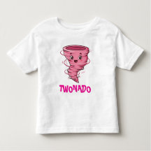 Camisa de dois bebês Nado rosa