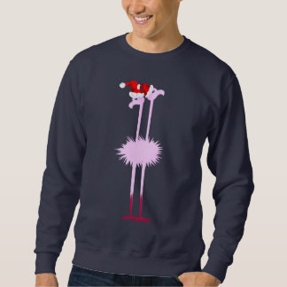 Camisa de dois flamingos do Natal