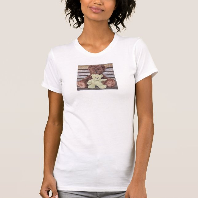 Camisa de dois ursinhos T (Frente)