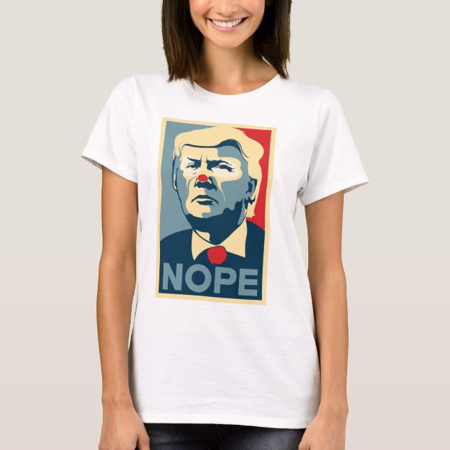 Camisa de Donald Trump "NOPE" (Frente)