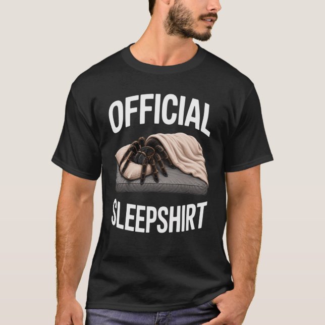 Camisa de dormir de tarântula Amante de aranha Don (Frente)