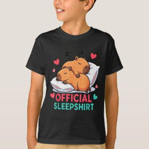 Camisa de dormir oficial de capivara fofa Cozy Sle