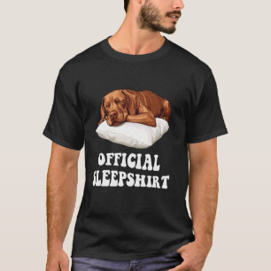 Camisa de dormir Oficial Vizsla Amante de Cães Cam