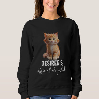 Camisa de dormir pijama do gato oficial da DESIREE