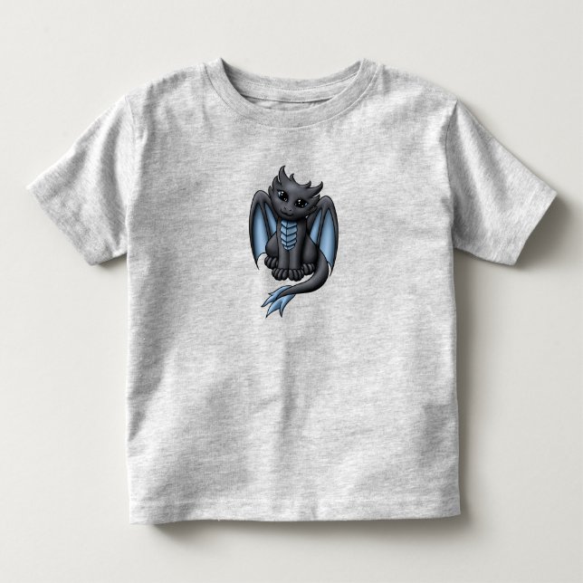 Camisa de dragão fofa (Frente)