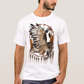 Camisa de Dreamcatcher do falcão do vôo