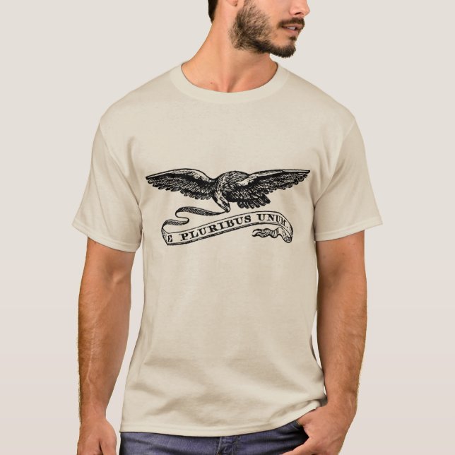Camisa de Eagle do americano do vintage (#2) (Frente)