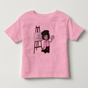 Camisa de Easel da Artista