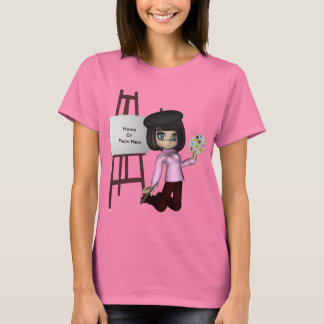 Camisa de Easel da Artista