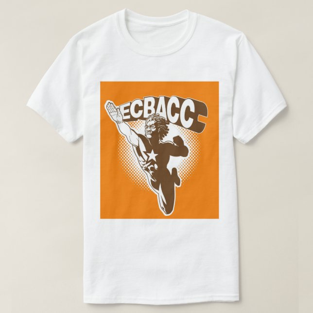 Camisa de ECBACC - Apadamax que sobe - os tamanhos (Frente do Design)