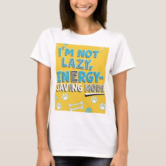 Camisa de economia de energia das piadas engraçada