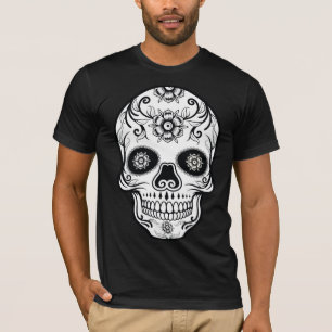 Camisa de Elegante Diâmetro de los Muertos Crâni