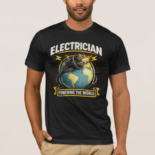 Camisa de Eletricista Energizando o Mundo
