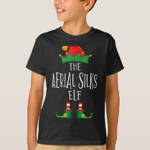 Camisa de Elfo de Sedas Aéreas Família Combinando