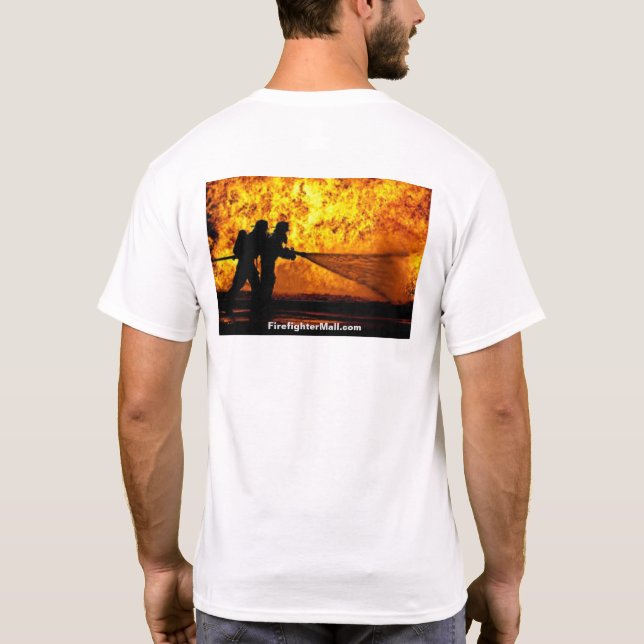 Camisa de Emergência contra Fogo de Bombeiro (Verso)