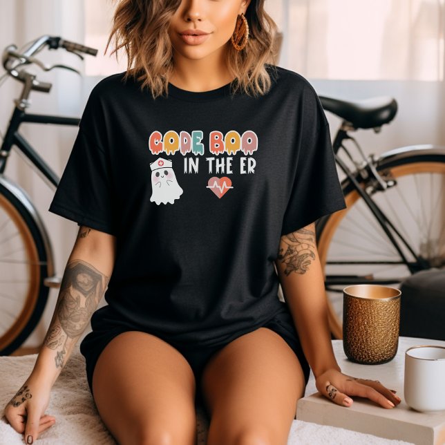 Camisa de Enfermeira de Halloween Retro, Estilo de (Criador carregado)