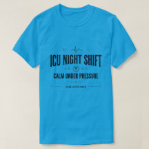 Camisa de Enfermeira do Turno Noturno da UTI Vinta