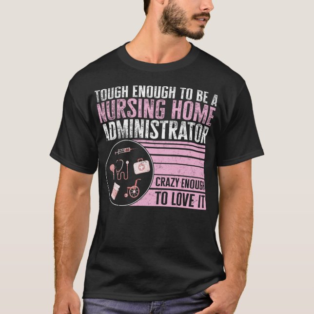 Camisa De Enfermeira, Duro O Suficiente Para Ser U (Frente)