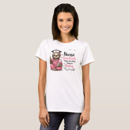 Camisa de Enfermeira Graduada Preguiça | Trabalho