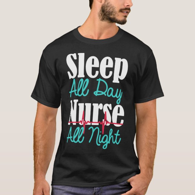 Camisa de Enfermeiro Noturno (Frente)