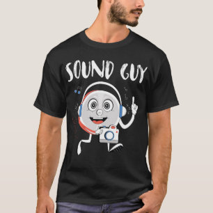 Camisa de Engenheiro de Áudio SOUND GUY Música Dia