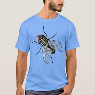Camisa de Entimologia do Inseto House Fly GraphicI