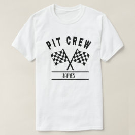 Camisa de Equipe de Pit, Camisa Combinando Família