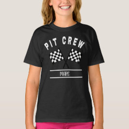 Camisa de Equipe de Pit, Camisa de Família Combina