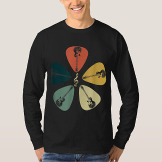 Camisa De Escolta De Violão. Estilo Retroativo, Pr