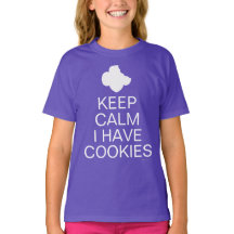 Camisa De Escoteiro - Fique Calmo Eu Tenho Cookies