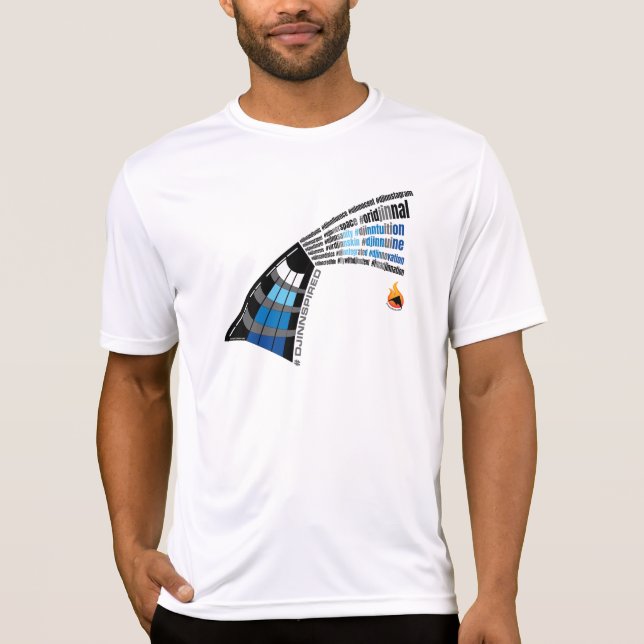 Camisa de esporte #Djinnspired (legal se (Frente)