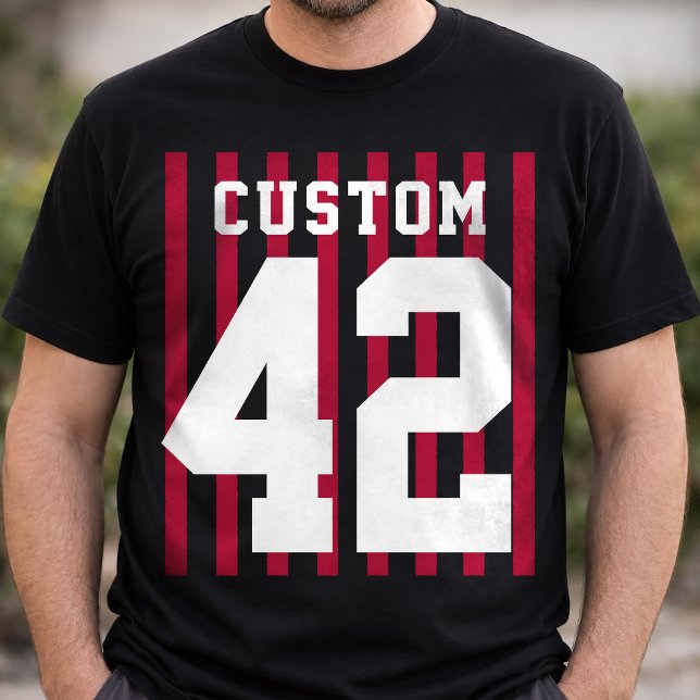 Camisa de Esporte Personalizada com Nome do Time e (Criador carregado)