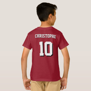 Camisa de Esporte Personalizada – Nome, Número e L