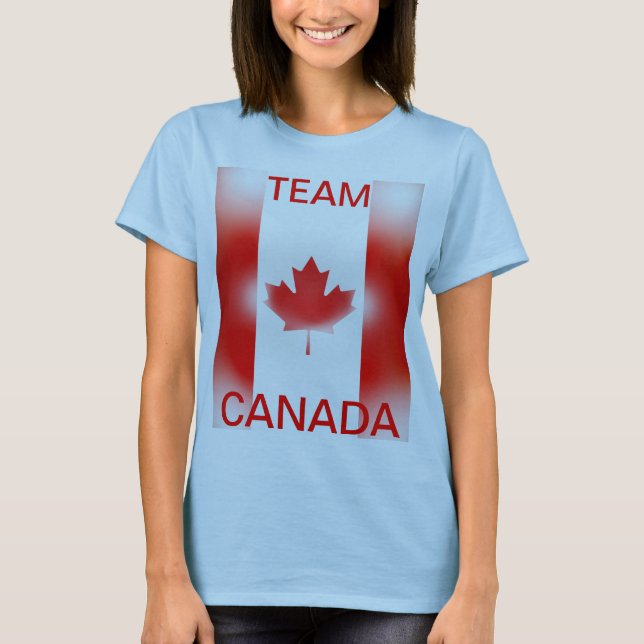 Camisa de esportes de Canadá da equipe (Frente)