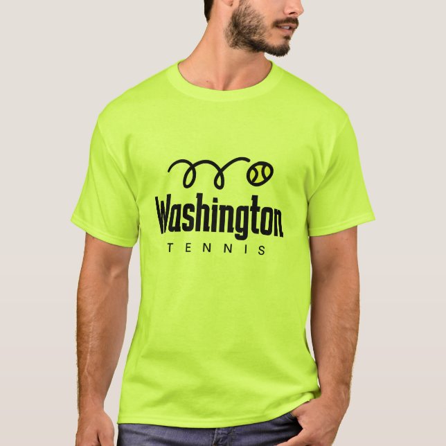 Camisa de esportes de Washington tênis (Frente)