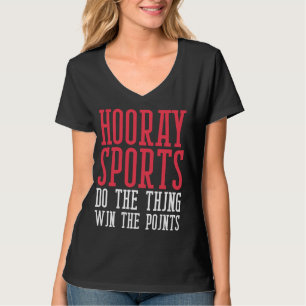 Camisa de esportes engraçada