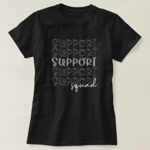 Camisa De Esquadrão De Suporte Da Equipe Para O Gu