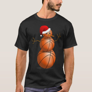 Camisa De Esqueleto De Natal - Homem De Neve De Sk
