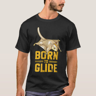 Camisa de esquilo voador engraçado de paraquedismo