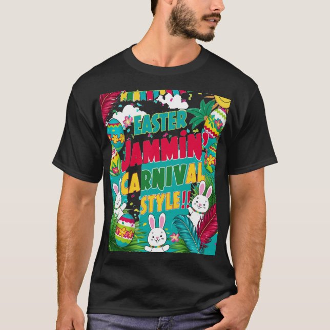 Camisa de estilo carnaval de jammin de páscoa (Frente)