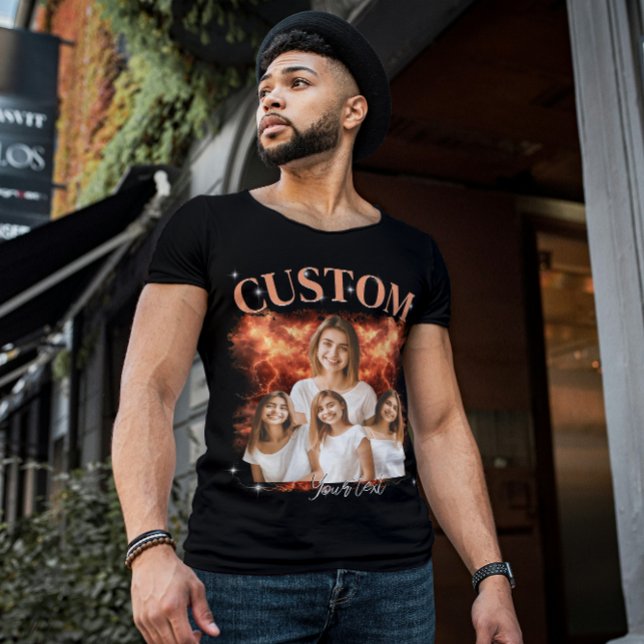 Camisa de estilo rap dos anos 90 personalizada vin (Criador carregado)