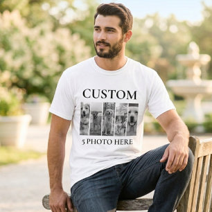 Camisa de Estimação com Foto Personalizada, Camisa